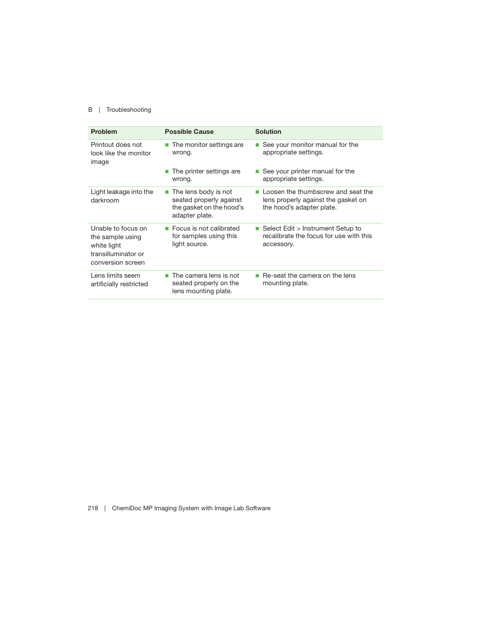 Bio-Rad Image Lab™ Software User Manual | Page 218 / 260