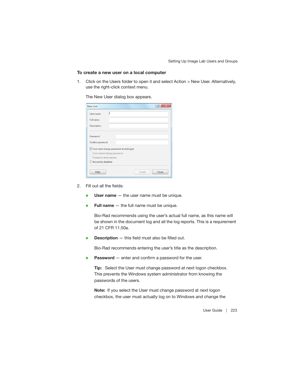 Bio-Rad Image Lab™ Software User Manual | Page 223 / 260