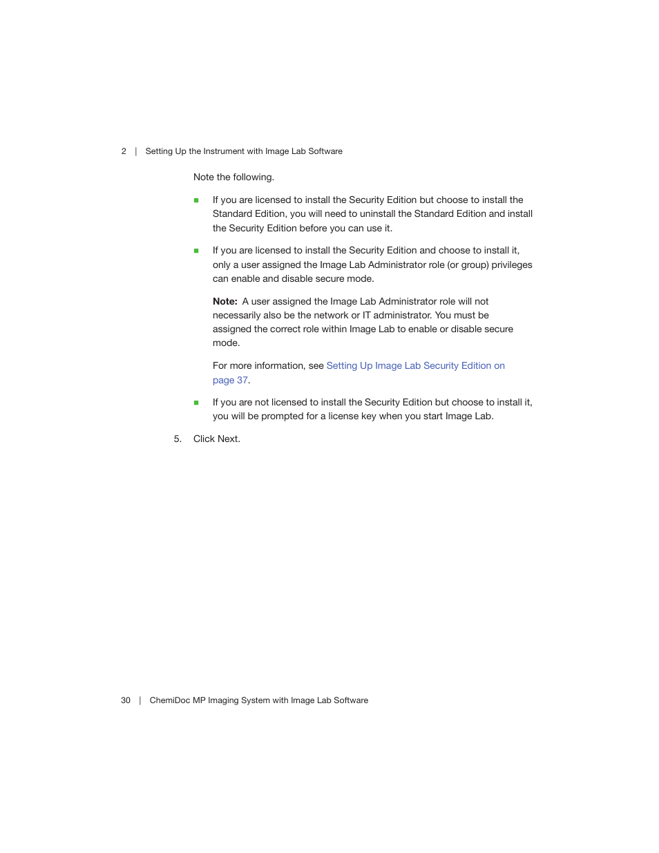 Bio-Rad Image Lab™ Software User Manual | Page 30 / 260
