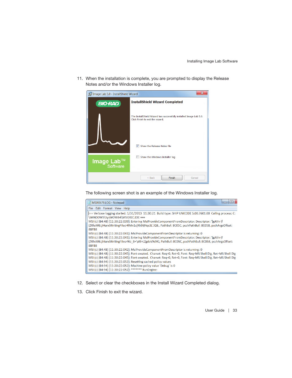 Bio-Rad Image Lab™ Software User Manual | Page 33 / 260