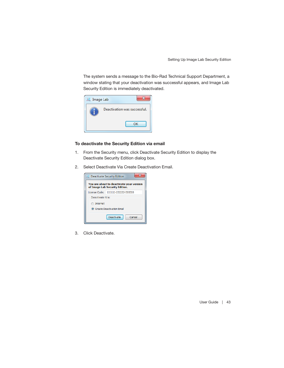 Bio-Rad Image Lab™ Software User Manual | Page 43 / 260