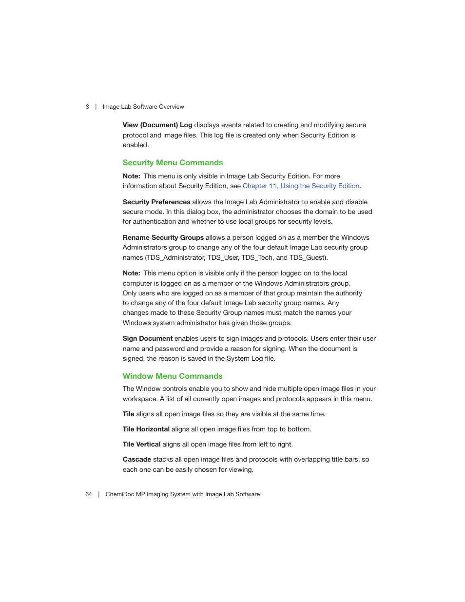 Bio-Rad Image Lab™ Software User Manual | Page 64 / 260