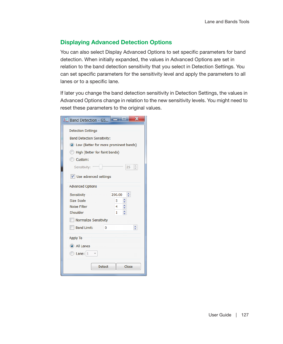 Bio-Rad Image Lab™ Software User Manual | Page 127 / 236