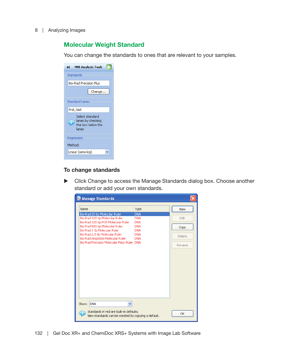 Bio-Rad Image Lab™ Software User Manual | Page 132 / 236