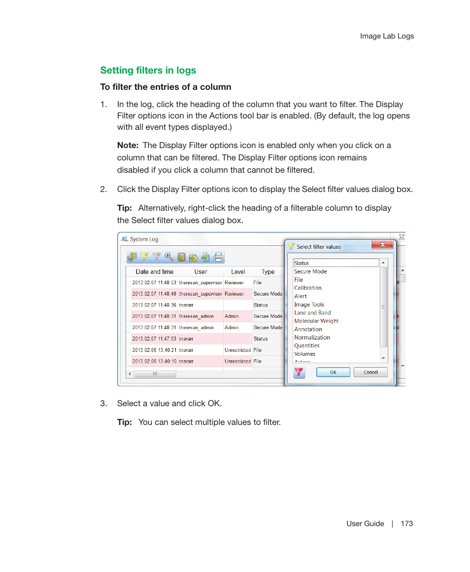 Bio-Rad Image Lab™ Software User Manual | Page 173 / 236