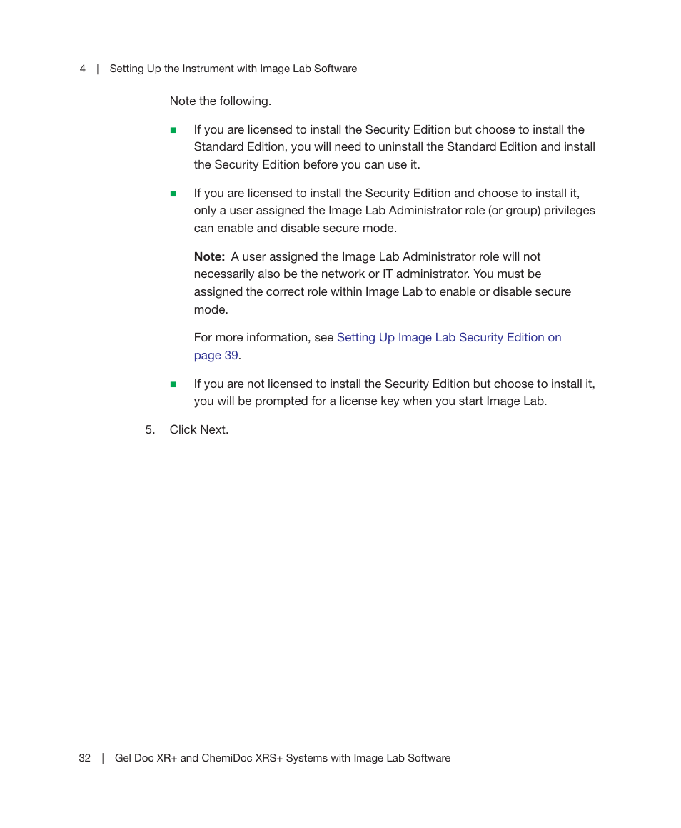 Bio-Rad Image Lab™ Software User Manual | Page 32 / 236