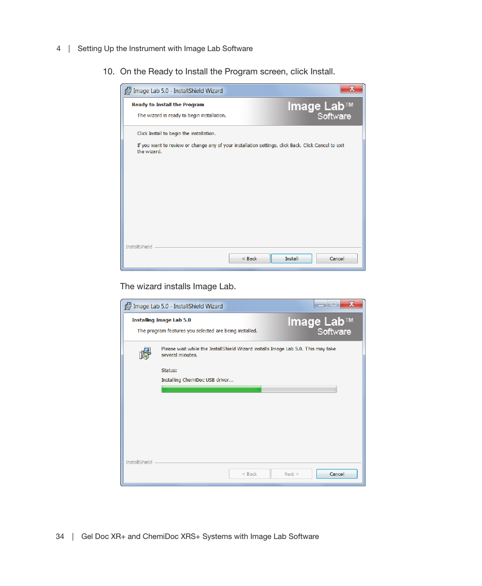 Bio-Rad Image Lab™ Software User Manual | Page 34 / 236