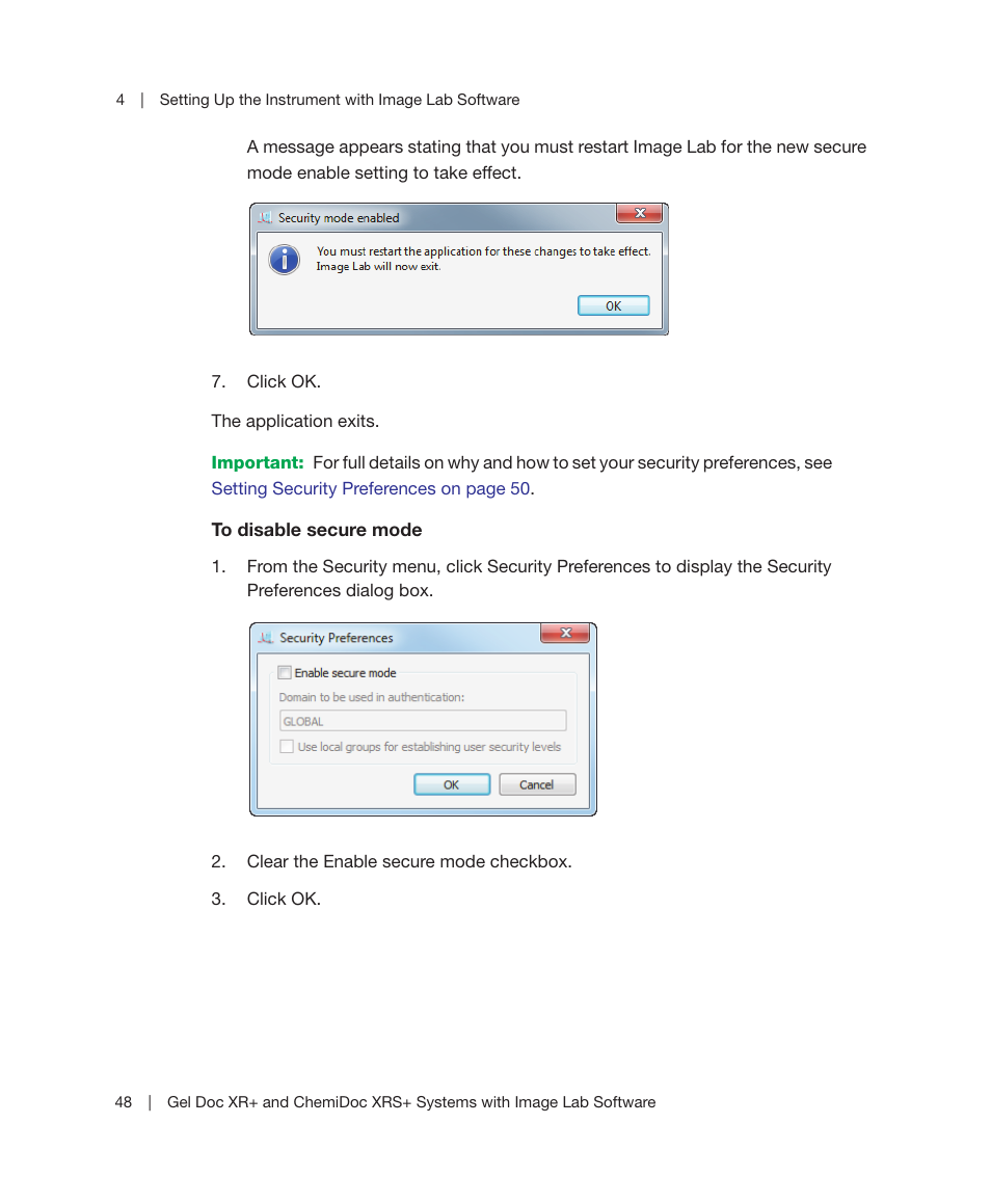 Bio-Rad Image Lab™ Software User Manual | Page 48 / 236