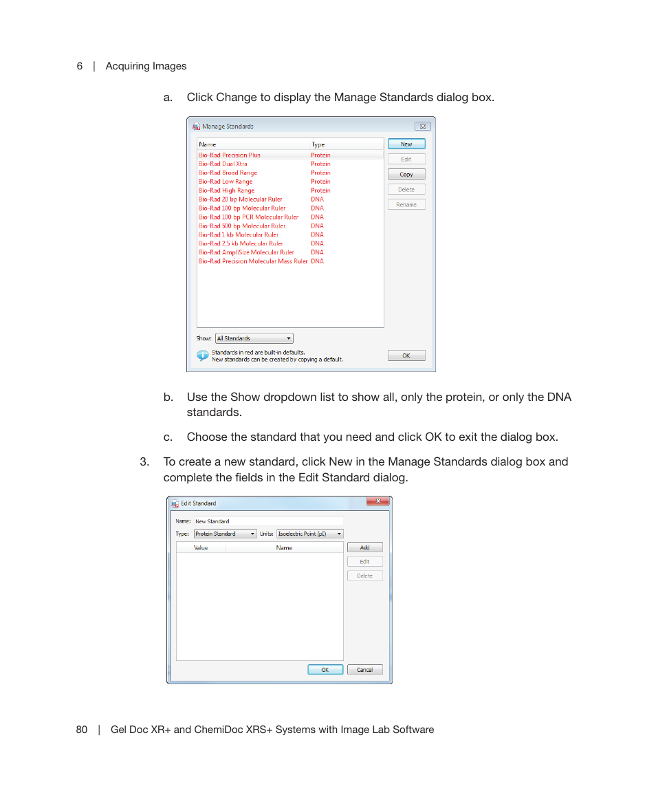 Bio-Rad Image Lab™ Software User Manual | Page 80 / 236