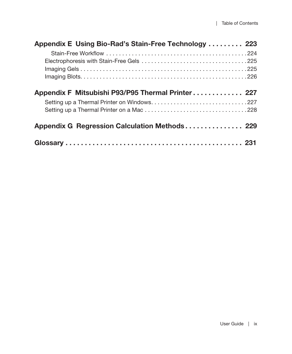 Bio-Rad Image Lab™ Software User Manual | Page 9 / 236