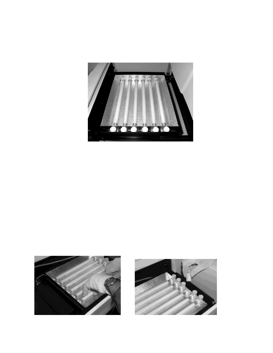 3 uv transilluminator, 4 lamp replacement | Bio-Rad Gel Doc™ XR+ System User Manual | Page 46 / 50