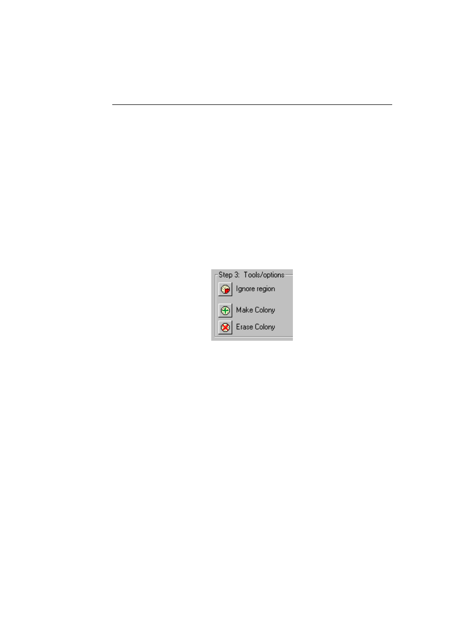 4 making and erasing individual colonies, Making and erasing individual colonies -5 | Bio-Rad Quantity One 1-D Analysis Software User Manual | Page 196 / 444