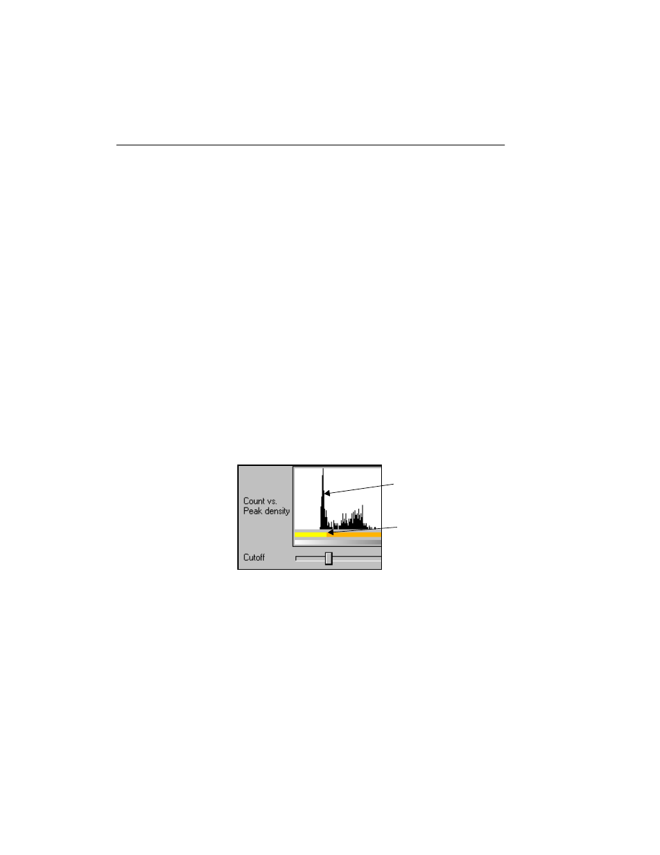 5 using the histogram to distinguish colonies, Using the histogram to distinguish colonies -6 | Bio-Rad Quantity One 1-D Analysis Software User Manual | Page 197 / 444