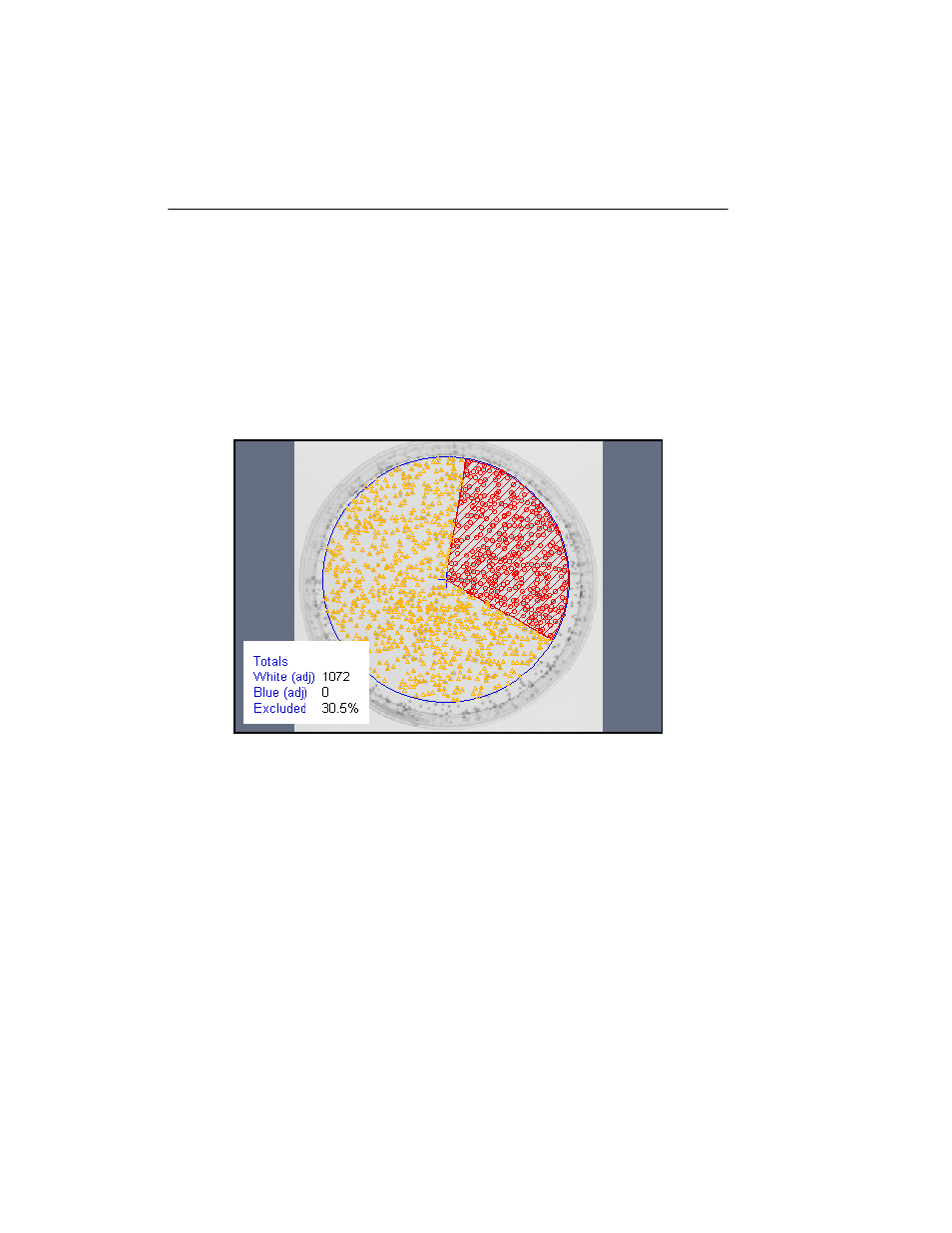 6 ignoring a region of the dish, Ignoring a region of the dish -8 | Bio-Rad Quantity One 1-D Analysis Software User Manual | Page 199 / 444