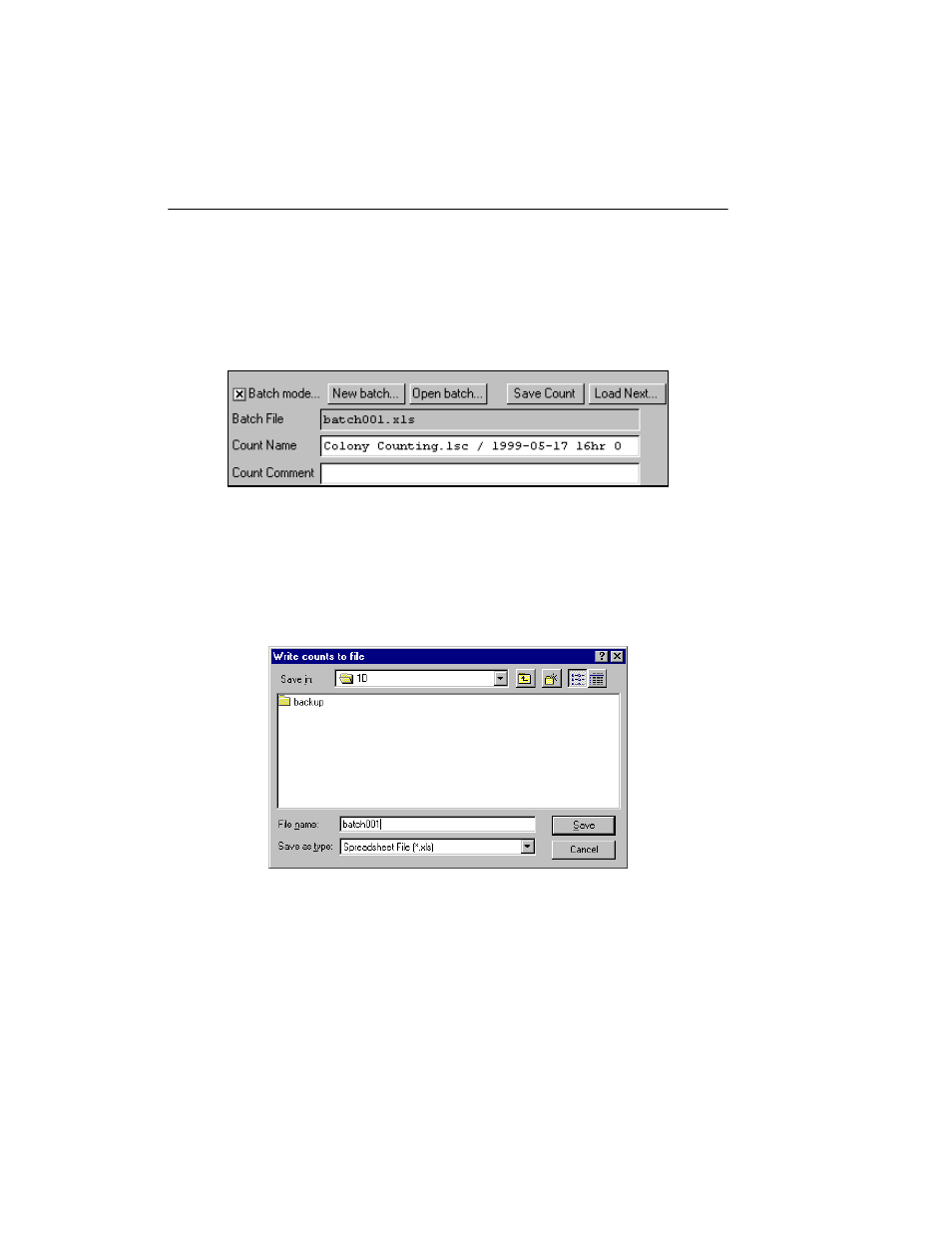 8 saving to a spreadsheet, Saving to a spreadsheet -10 | Bio-Rad Quantity One 1-D Analysis Software User Manual | Page 201 / 444