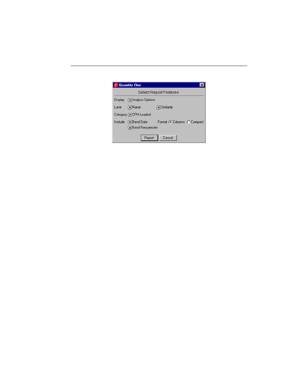 5 similarity comparison reports, Similarity comparison reports -9 | Bio-Rad Quantity One 1-D Analysis Software User Manual | Page 218 / 444