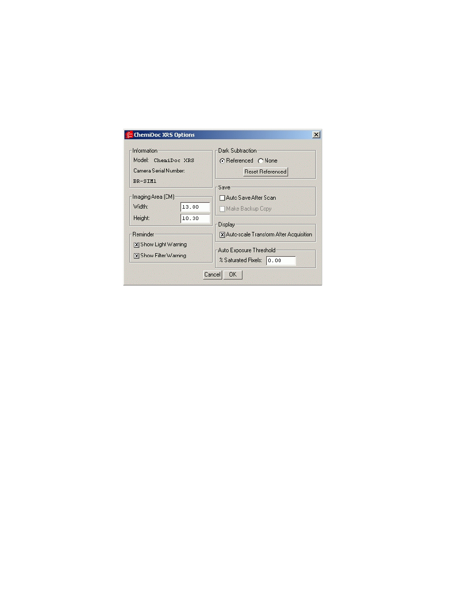 C.5.a. imaging area, C.5.b. reminder | Bio-Rad Quantity One 1-D Analysis Software User Manual | Page 285 / 444