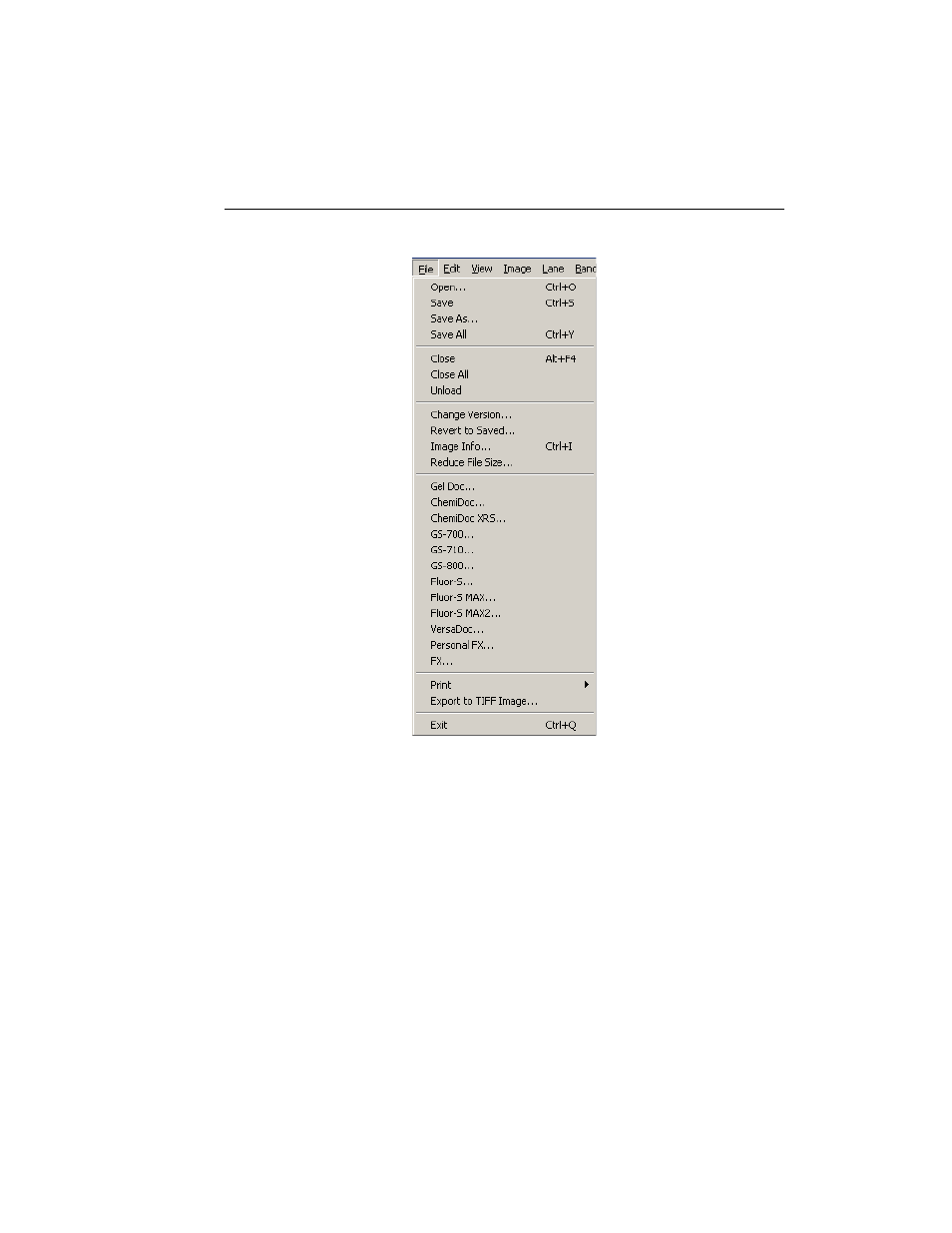 A opening images | Bio-Rad Quantity One 1-D Analysis Software User Manual | Page 34 / 444