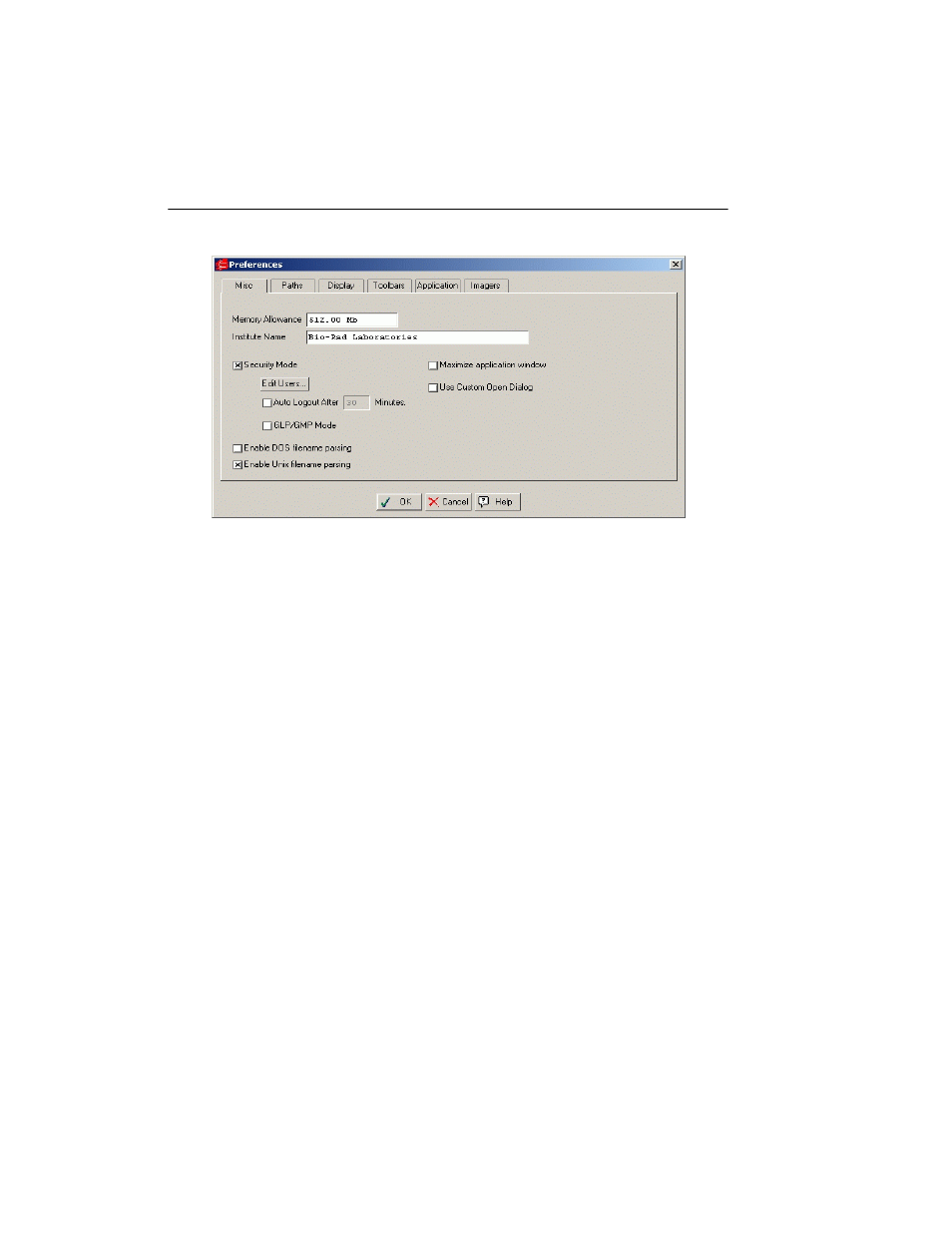 A misc | Bio-Rad Quantity One 1-D Analysis Software User Manual | Page 43 / 444