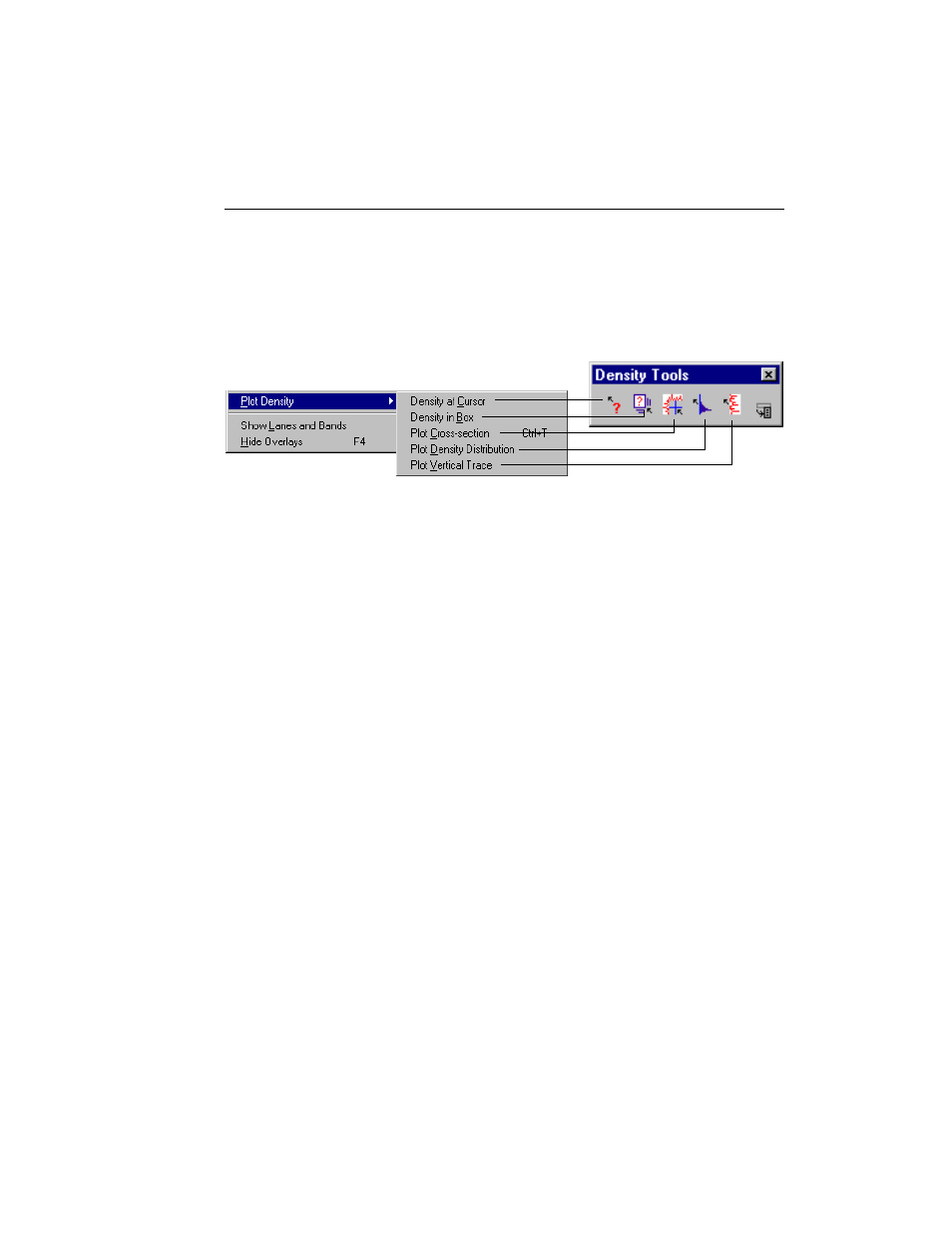 2 density tools, Density tools -5 | Bio-Rad Quantity One 1-D Analysis Software User Manual | Page 56 / 444