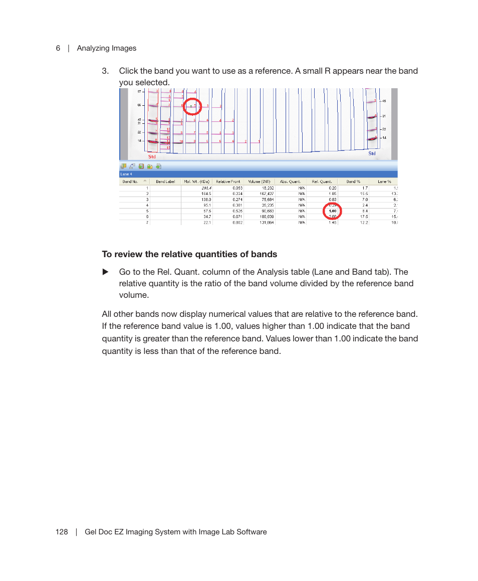 Bio-Rad Image Lab™ Software User Manual | Page 128 / 212