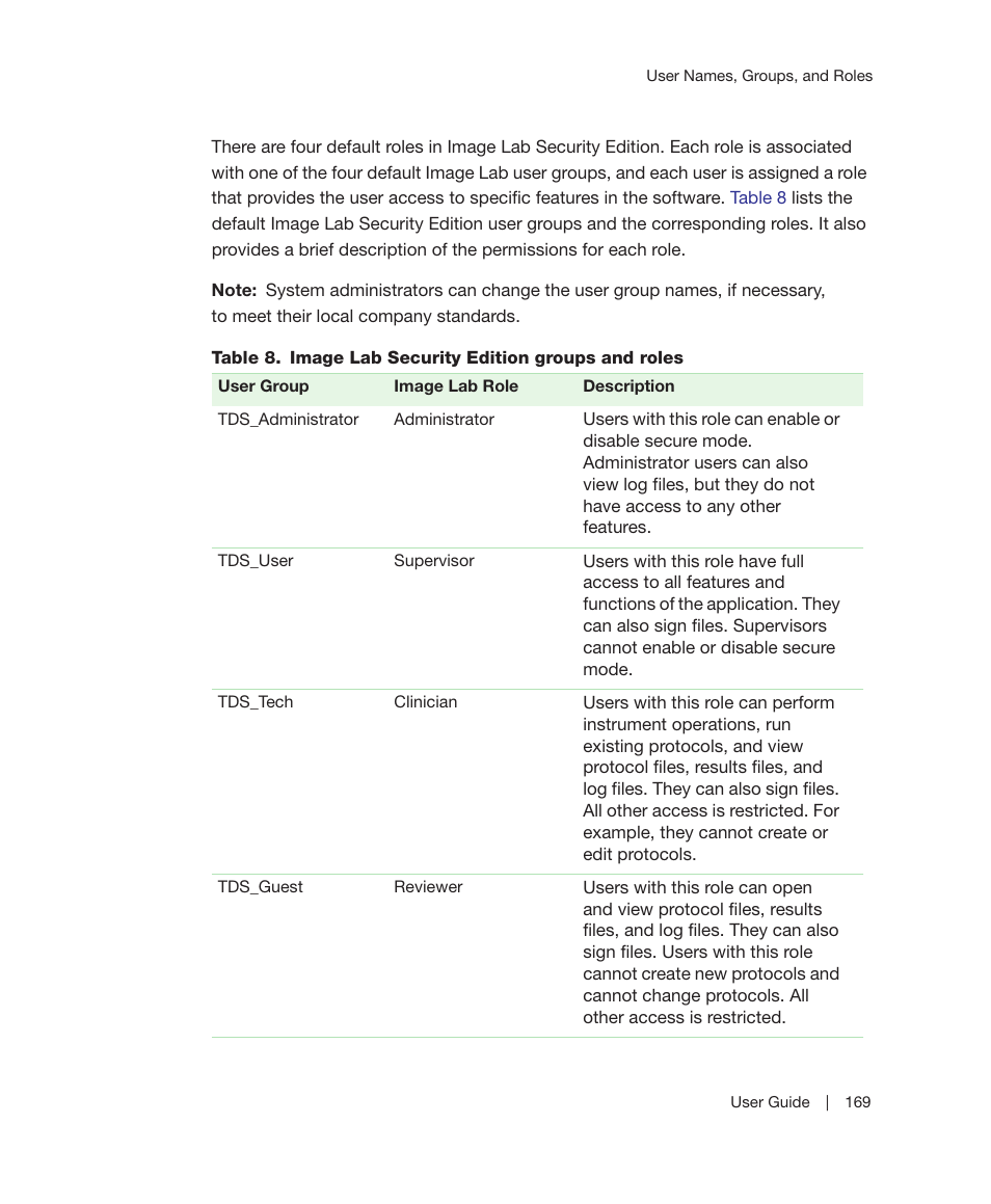 Bio-Rad Image Lab™ Software User Manual | Page 169 / 212