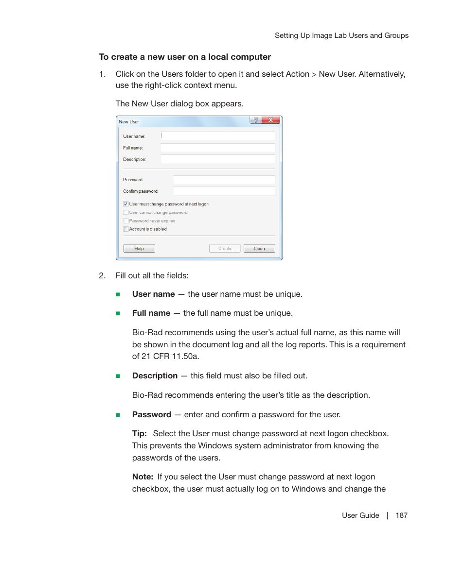 Bio-Rad Image Lab™ Software User Manual | Page 187 / 212