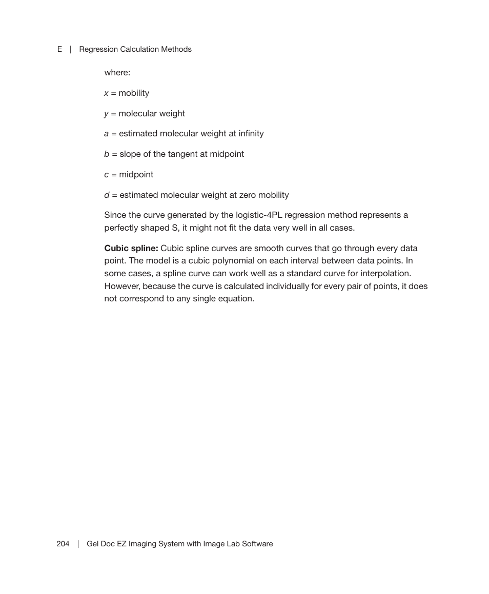 Bio-Rad Image Lab™ Software User Manual | Page 204 / 212