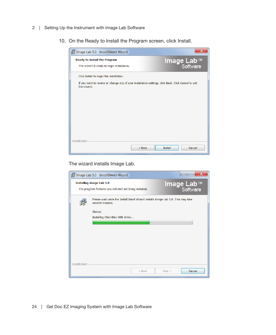 Bio-Rad Image Lab™ Software User Manual | Page 24 / 212