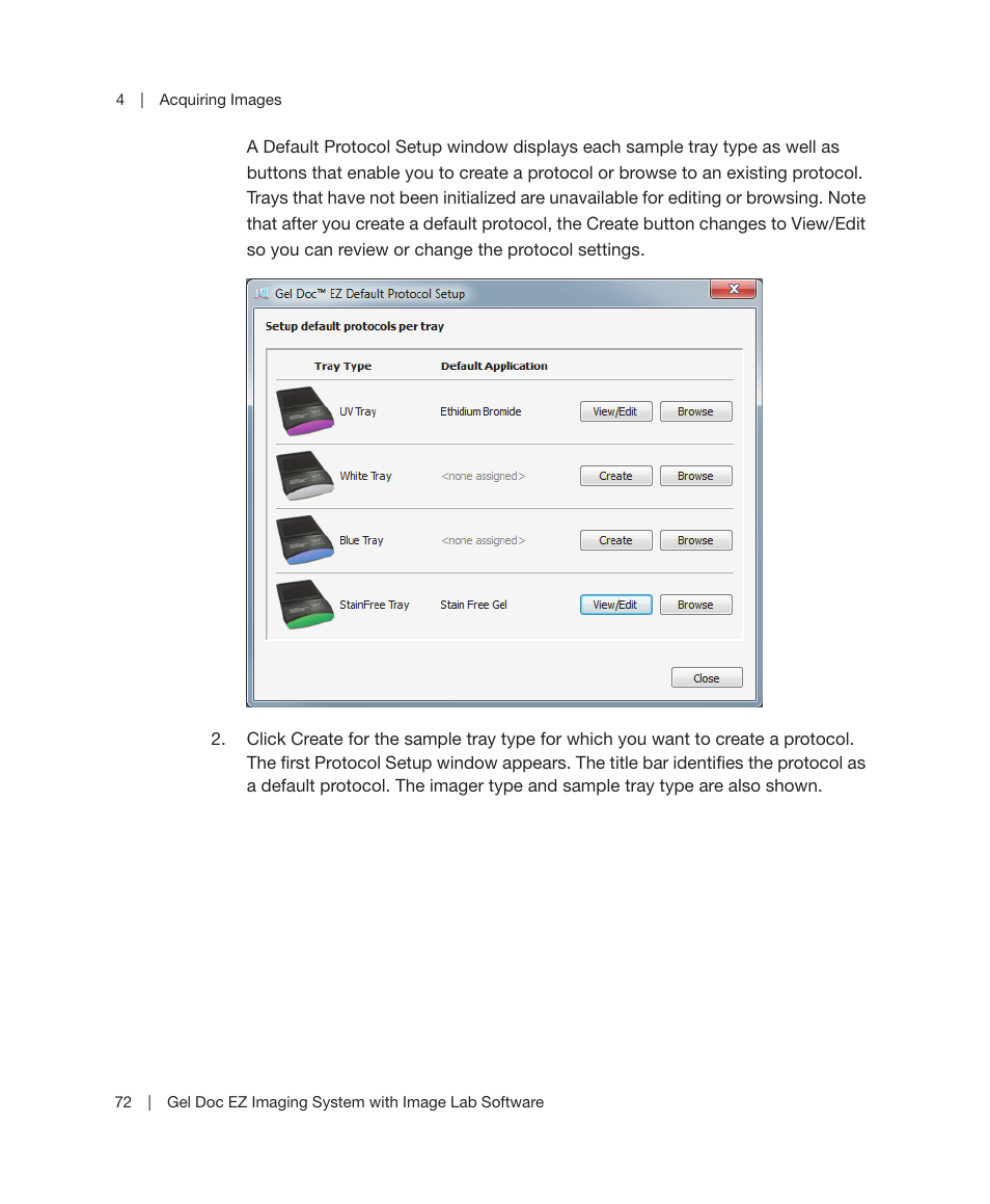 Bio-Rad Image Lab™ Software User Manual | Page 72 / 212