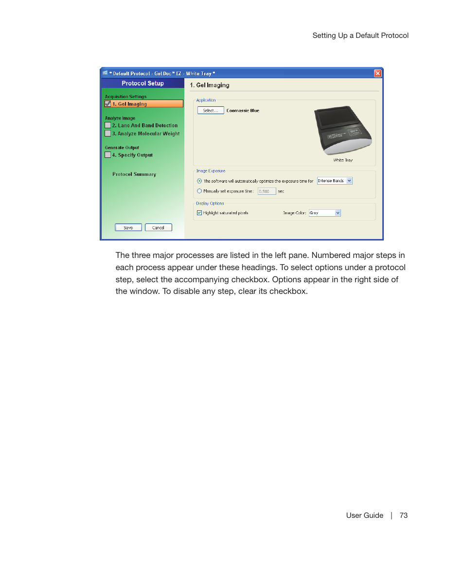 Bio-Rad Image Lab™ Software User Manual | Page 73 / 212