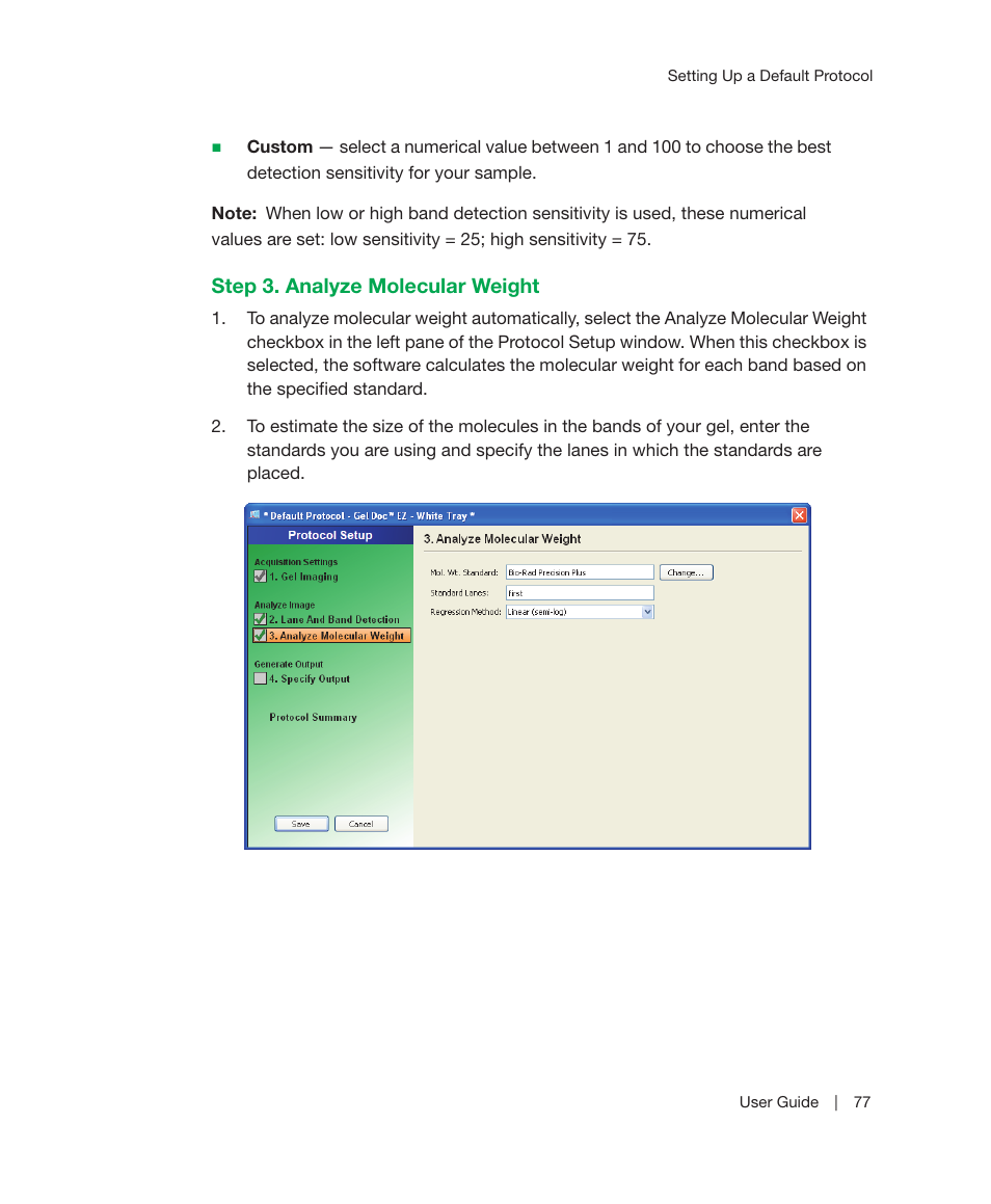 Bio-Rad Image Lab™ Software User Manual | Page 77 / 212