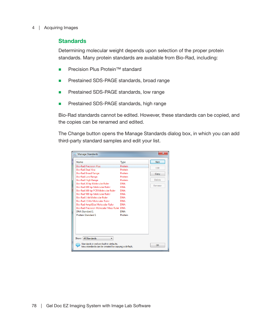 Bio-Rad Image Lab™ Software User Manual | Page 78 / 212