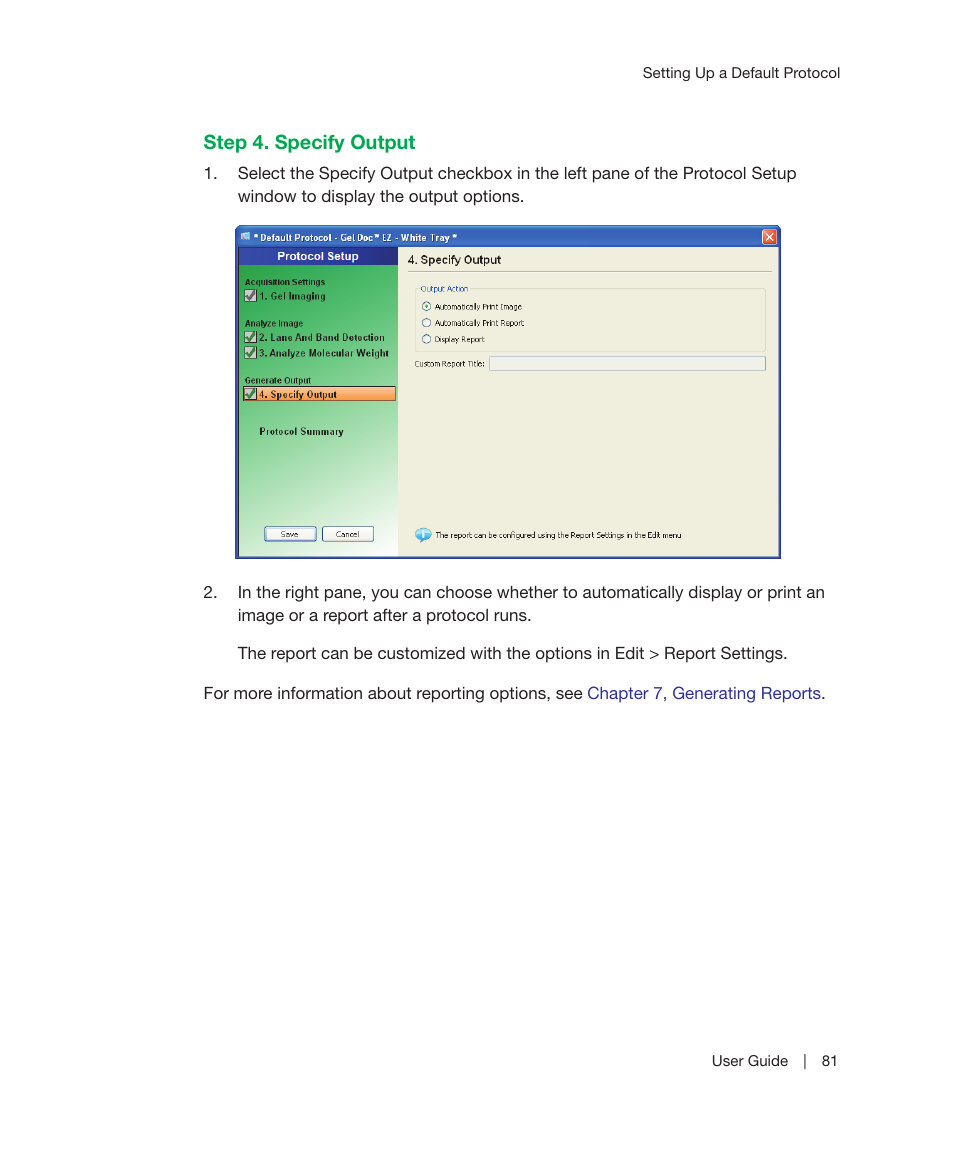 Bio-Rad Image Lab™ Software User Manual | Page 81 / 212