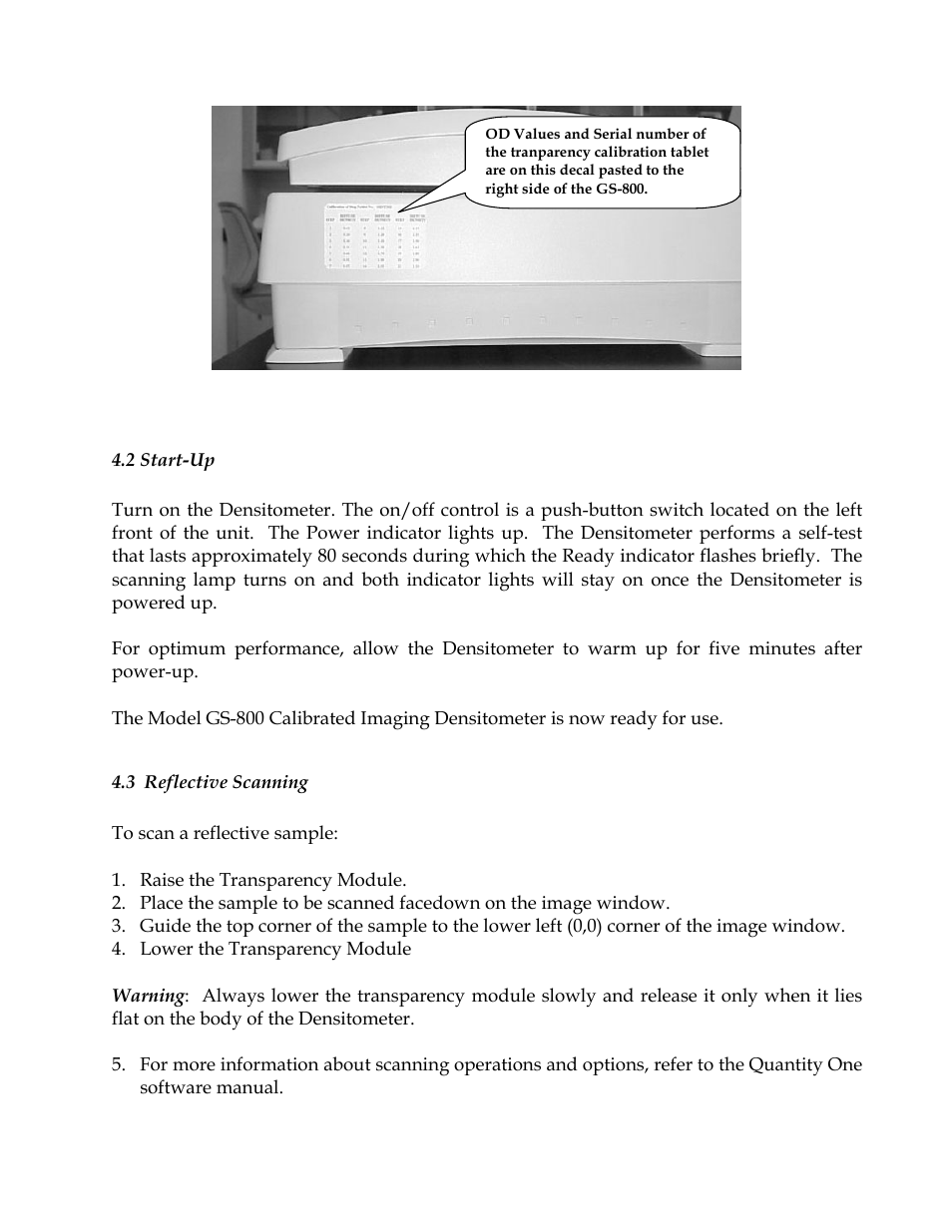 Bio-Rad GS-800™ Calibrated Densitometer User Manual | Page 15 / 22