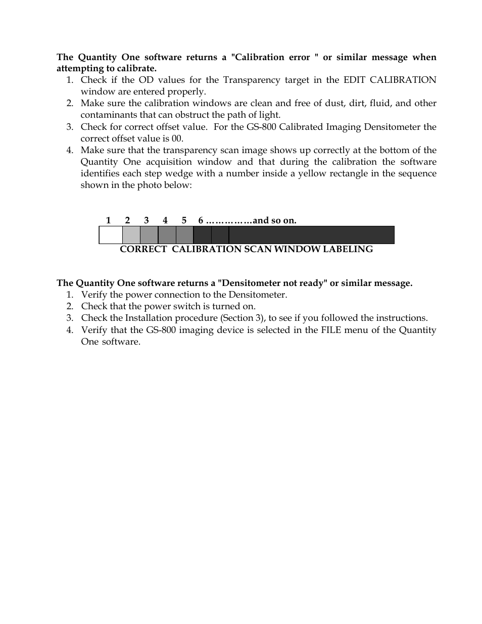 Bio-Rad GS-800™ Calibrated Densitometer User Manual | Page 19 / 22