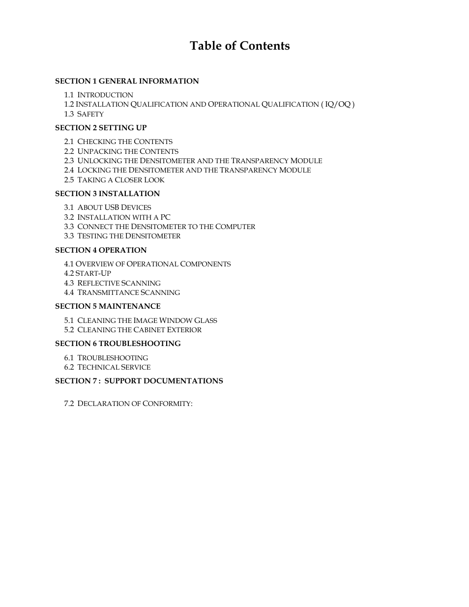 Bio-Rad GS-800™ Calibrated Densitometer User Manual | Page 3 / 22