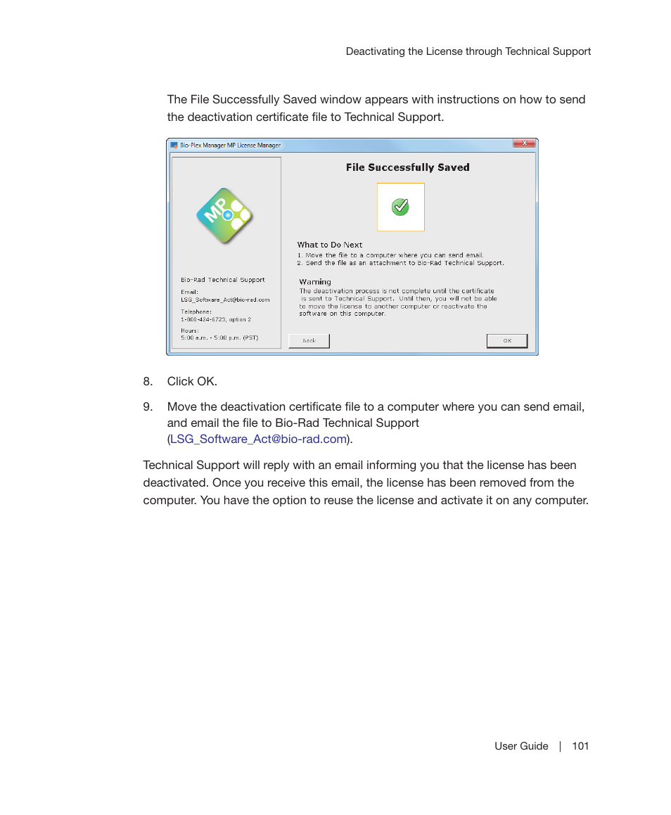Bio-Rad Bio-Plex Manager™ MP Software Upgrade User Manual | Page 103 / 118