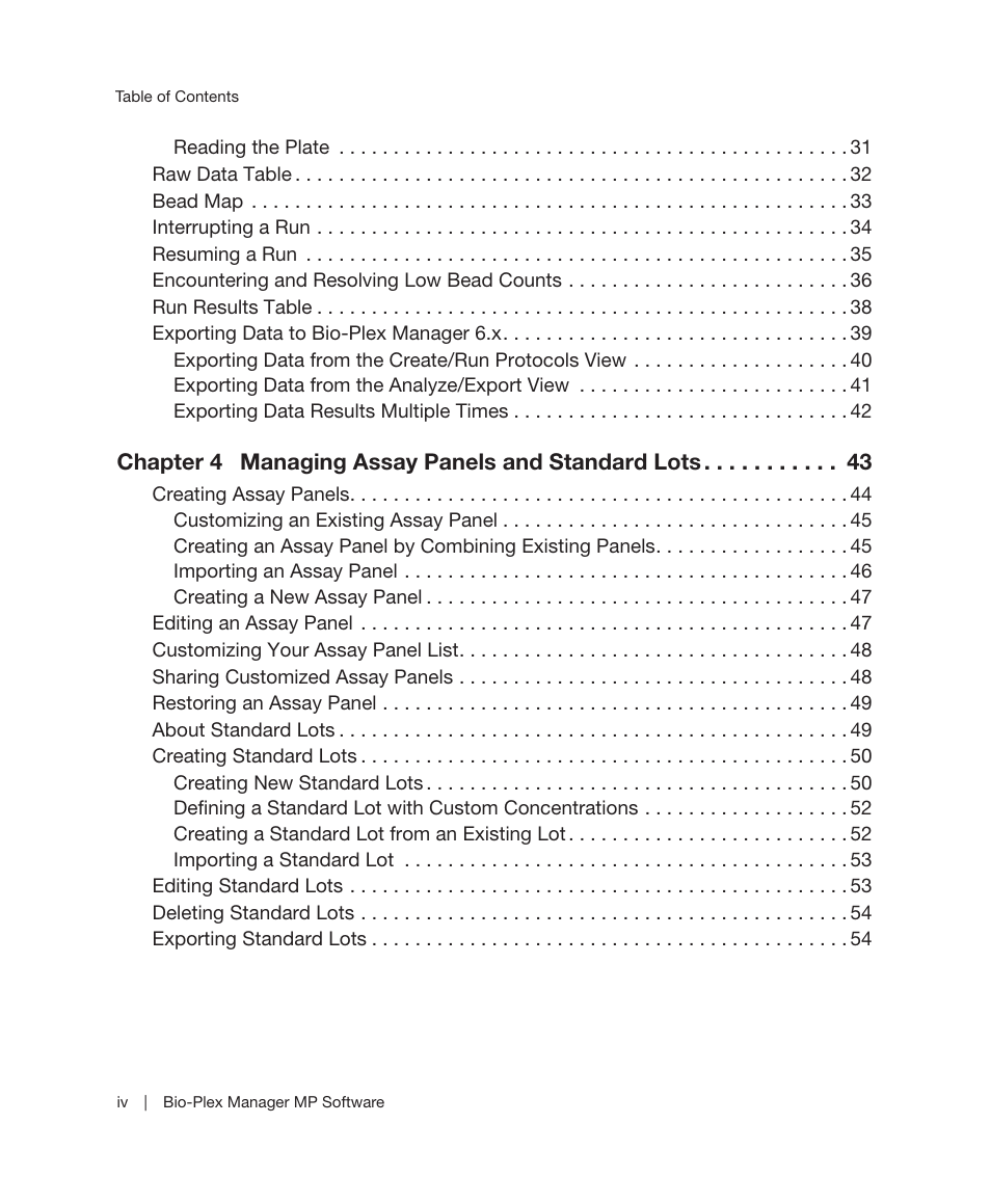 Bio-Rad Bio-Plex Manager™ MP Software Upgrade User Manual | Page 6 / 118