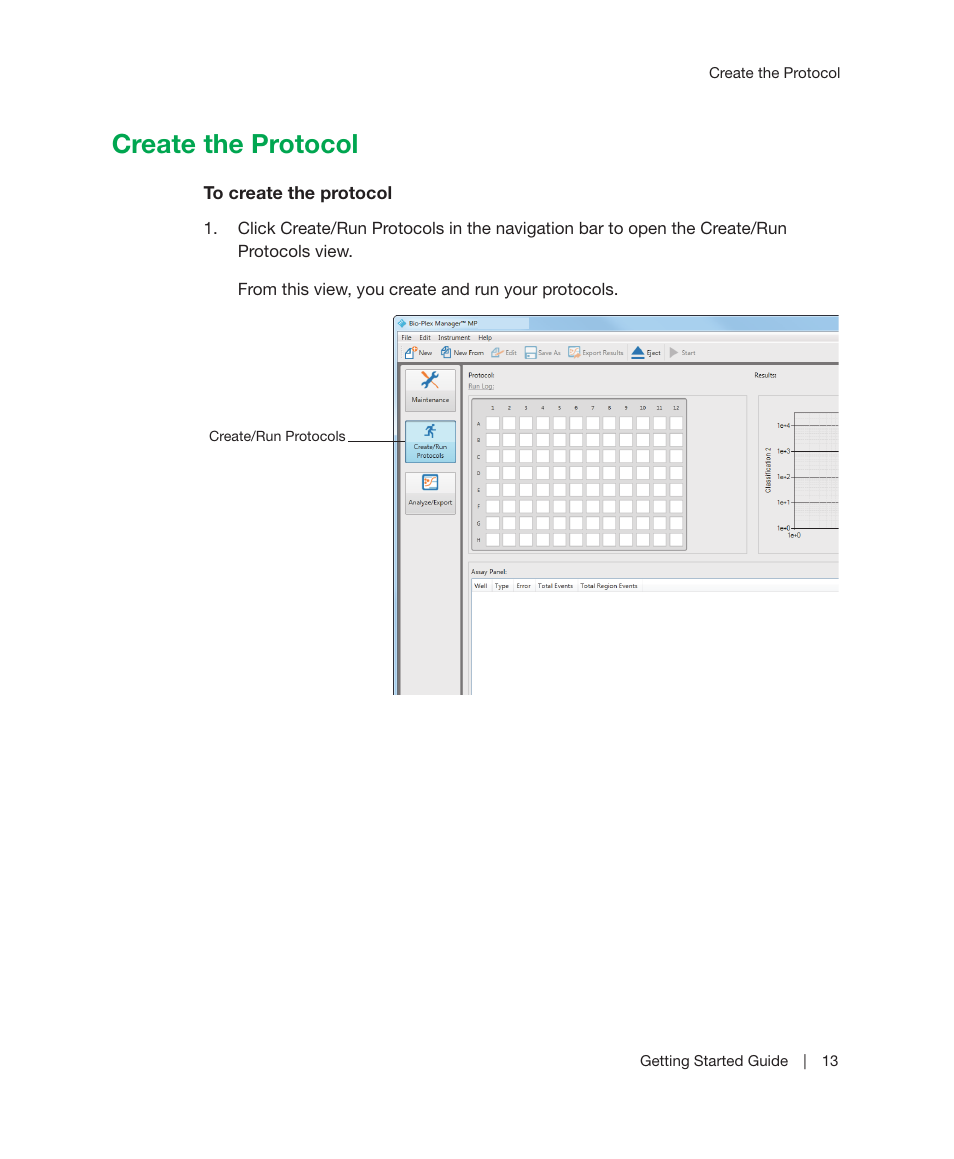 Create the protocol | Bio-Rad Bio-Plex Manager™ MP Software Upgrade User Manual | Page 15 / 48