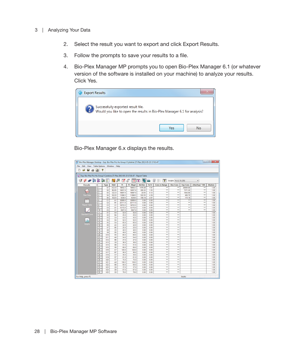 Bio-Rad Bio-Plex Manager™ MP Software Upgrade User Manual | Page 30 / 48