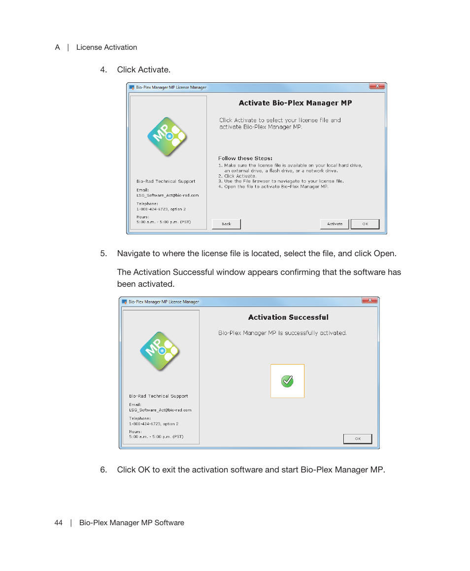 Bio-Rad Bio-Plex Manager™ MP Software Upgrade User Manual | Page 46 / 48