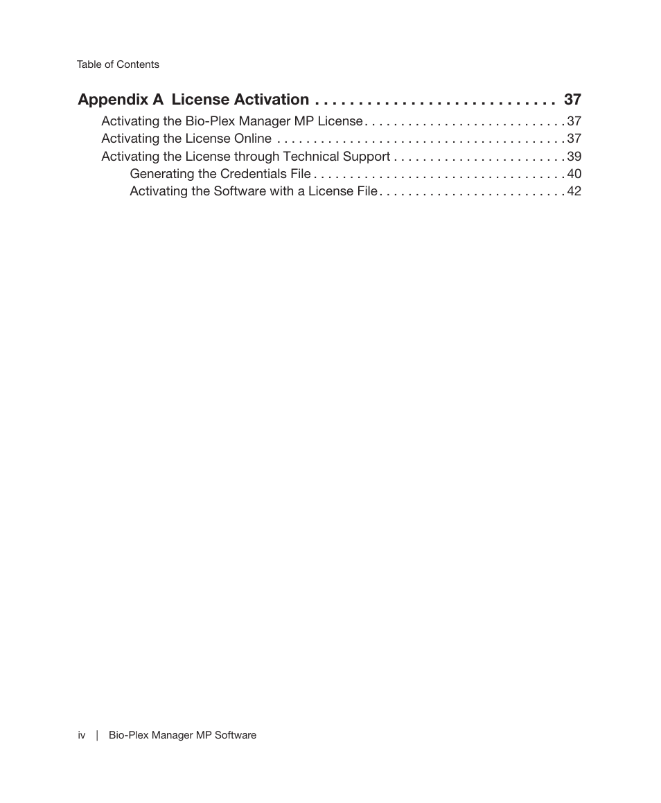 Appendix a license activation | Bio-Rad Bio-Plex Manager™ MP Software Upgrade User Manual | Page 6 / 48