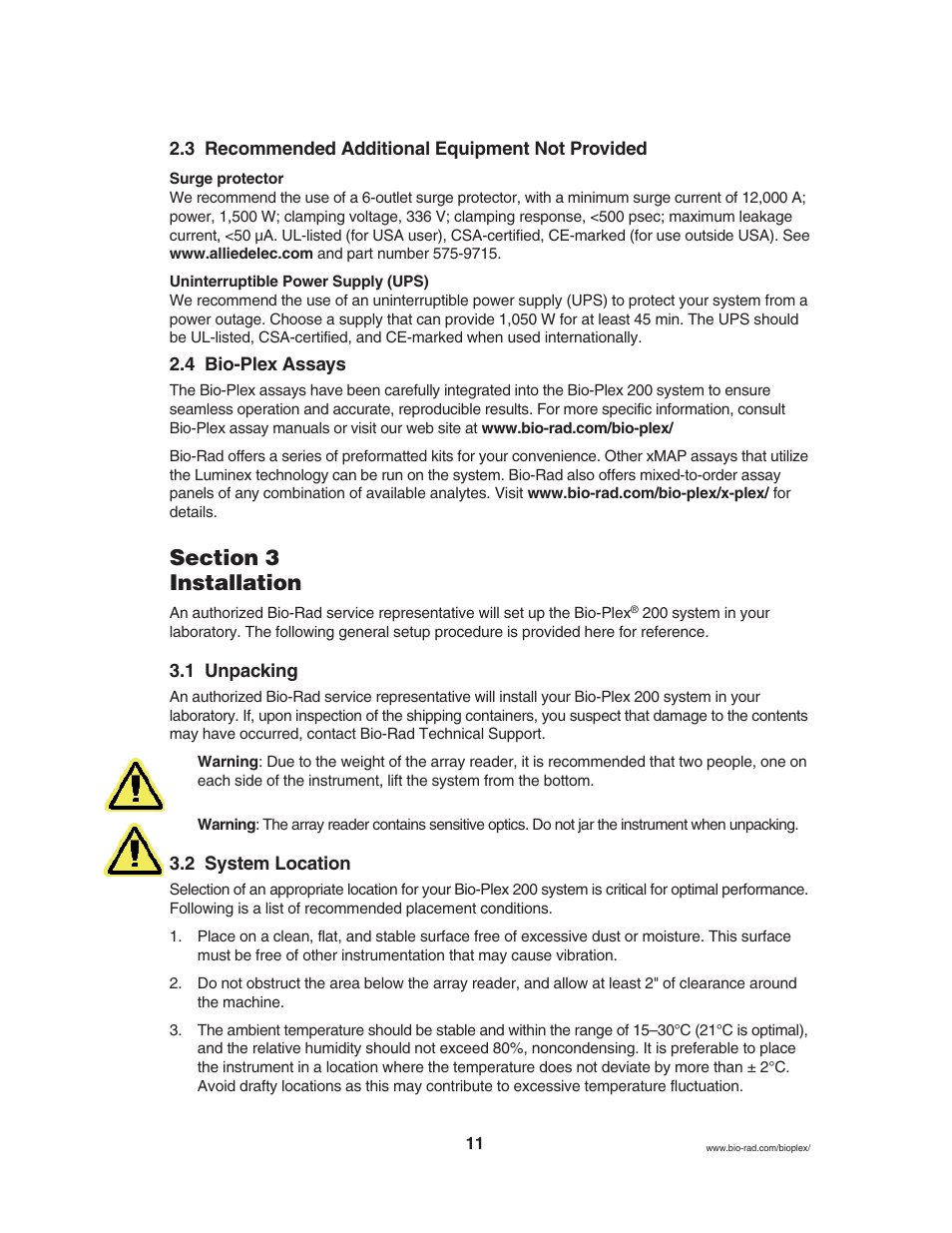 Bio-Rad Bio-Plex® 200 Systems User Manual | Page 16 / 50