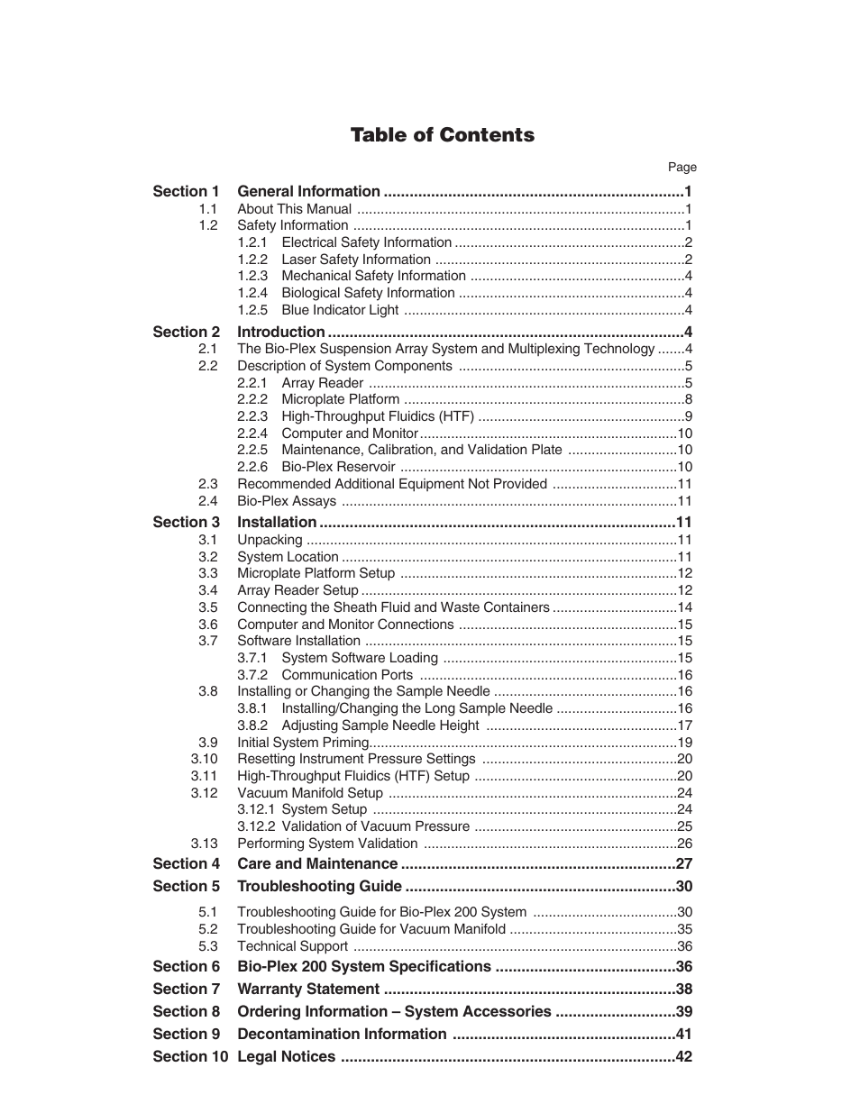 Bio-Rad Bio-Plex® 200 Systems User Manual | Page 3 / 50