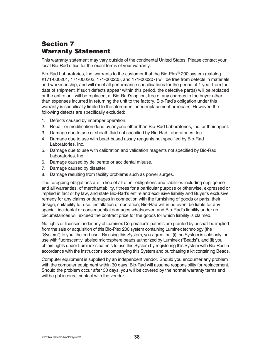 Bio-Rad Bio-Plex® 200 Systems User Manual | Page 43 / 50