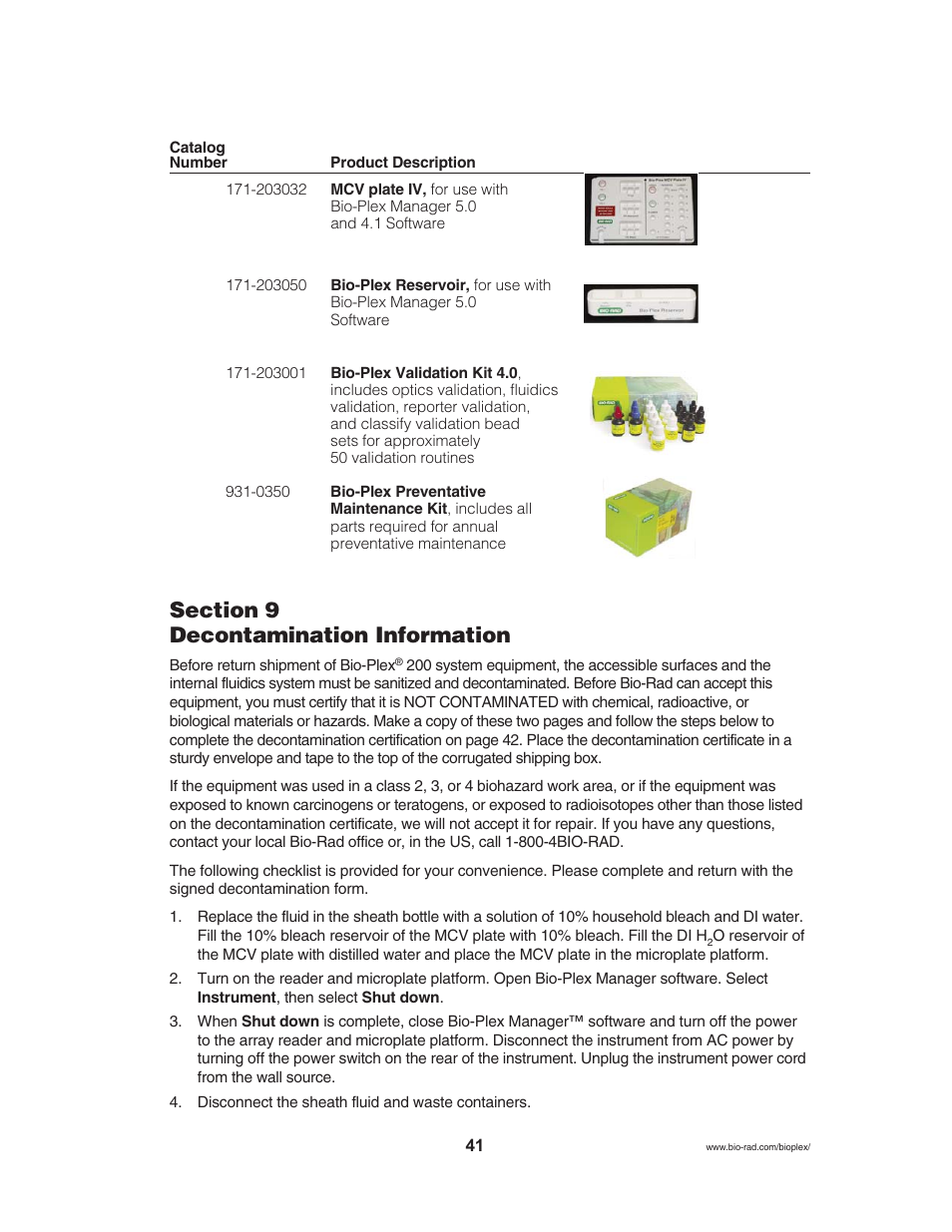 Bio-Rad Bio-Plex® 200 Systems User Manual | Page 46 / 50