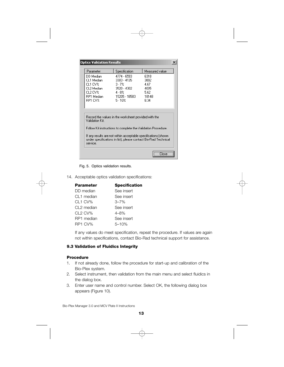 Bio-Rad Bio-Plex System Validation and Calibration Tools User Manual | Page 16 / 36