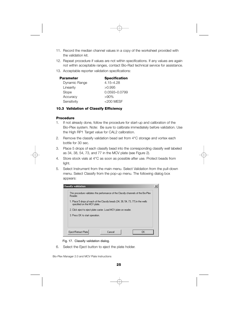 Bio-Rad Bio-Plex System Validation and Calibration Tools User Manual | Page 28 / 36