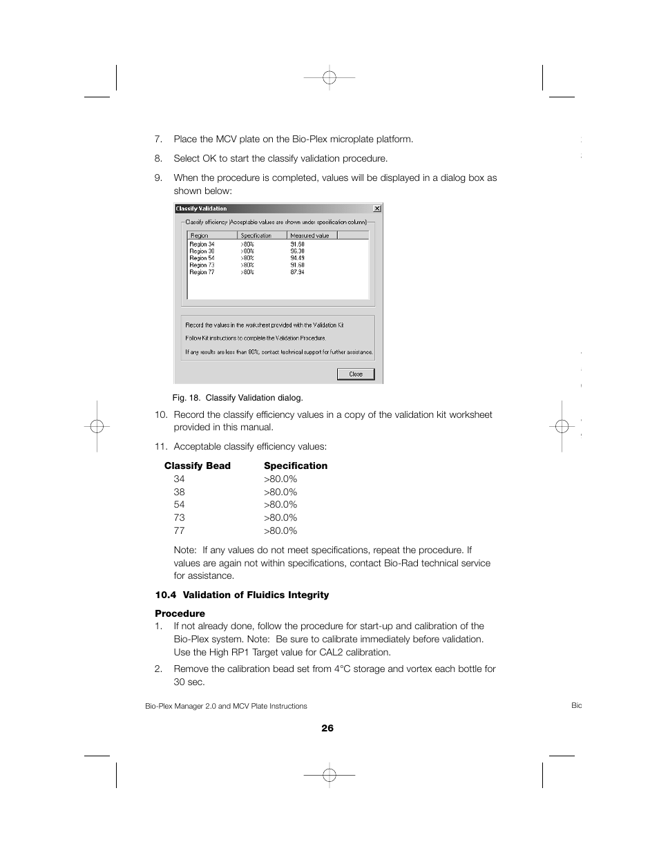 Bio-Rad Bio-Plex System Validation and Calibration Tools User Manual | Page 29 / 36